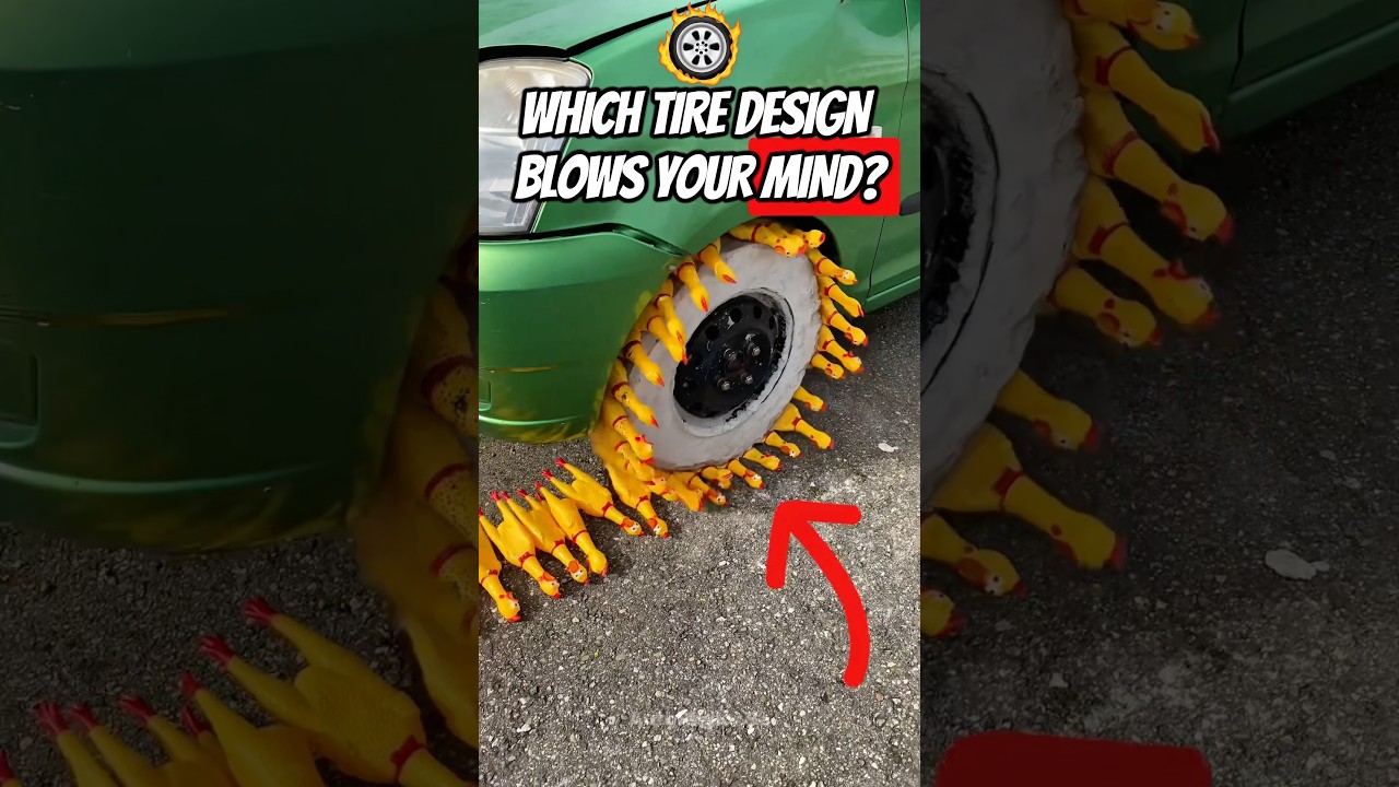 Which Tire Design Blows Your Mind? 🛞🔥 #car #automobile #tires #tire