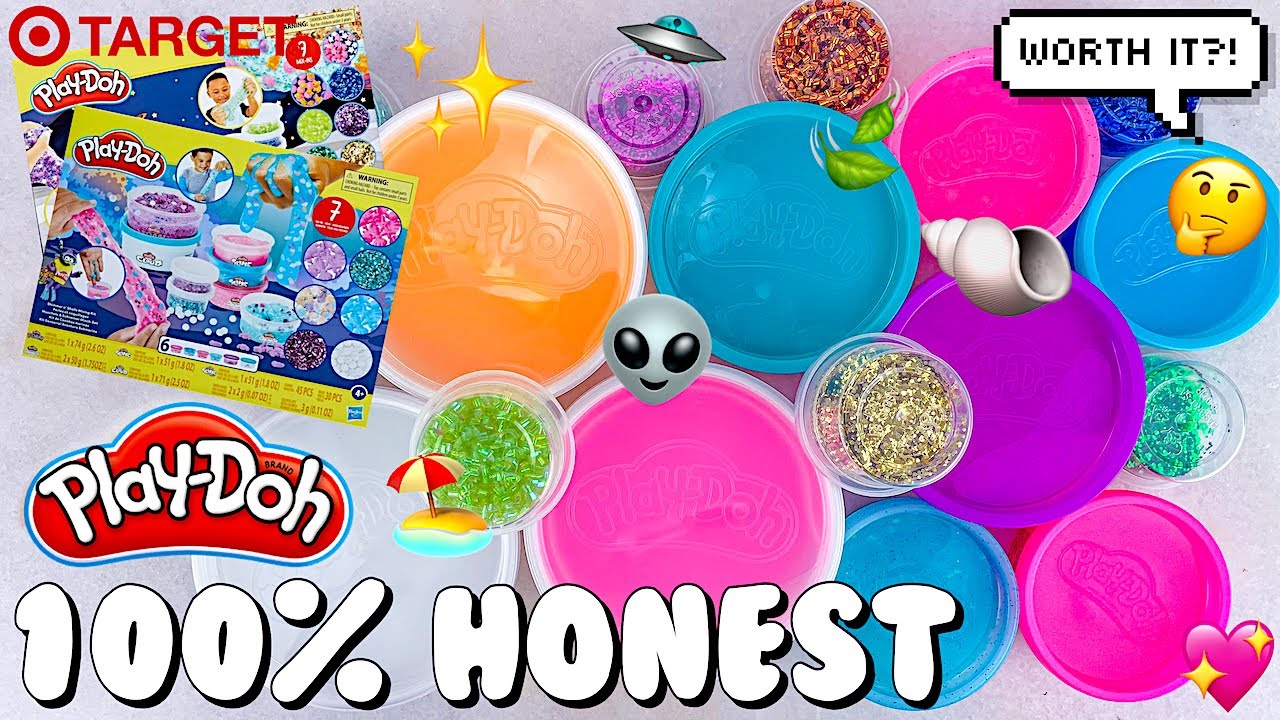 Обзор наборов Play-Doh Slime от Target Store 📦 100% честно