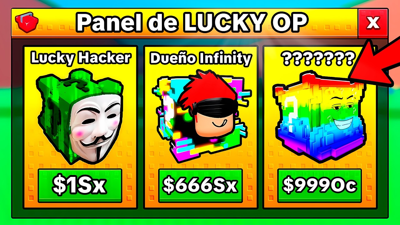 Tsunami Brainrot pero, tengo LUCKY BLOCKS ILEGALES?!