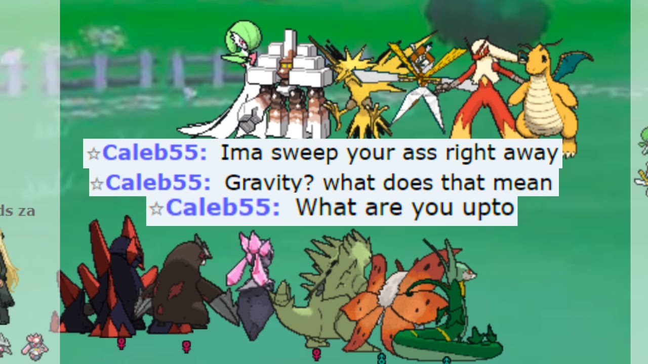 GRAVITY CHOICE BANDED EXCADRILL OBLITERATED THIS OVERCONFIDENT KID ON POKEMON SHOWDOWN !!