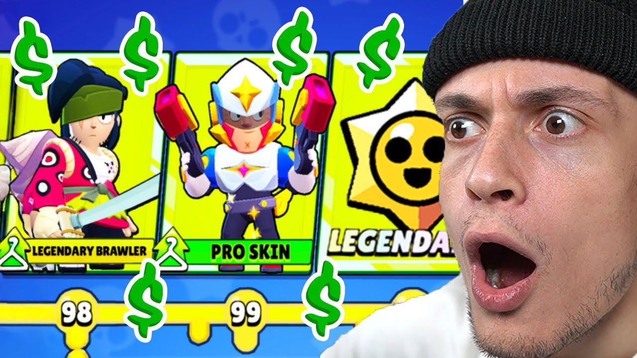 ჩავრიცხე ნამდვილი ფული Brawl Stars ში !!