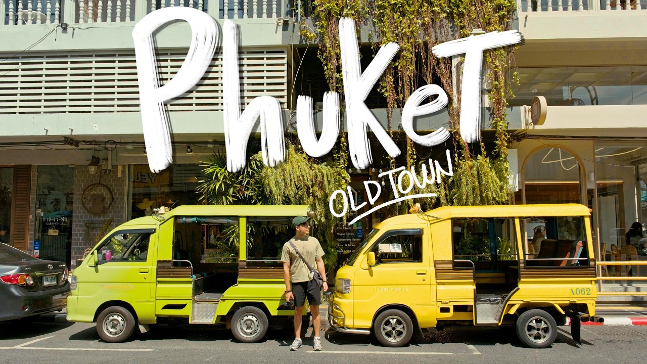 Phuket Old Town: 3-Day Itinerary, Thai Food & Day Trip to Racha Island! Thailand Travel Vlog