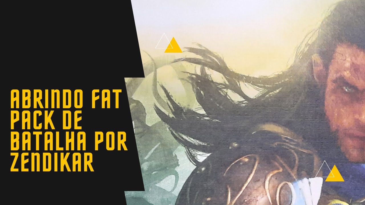 Abrindo um fat pack de batalha por zendikar
