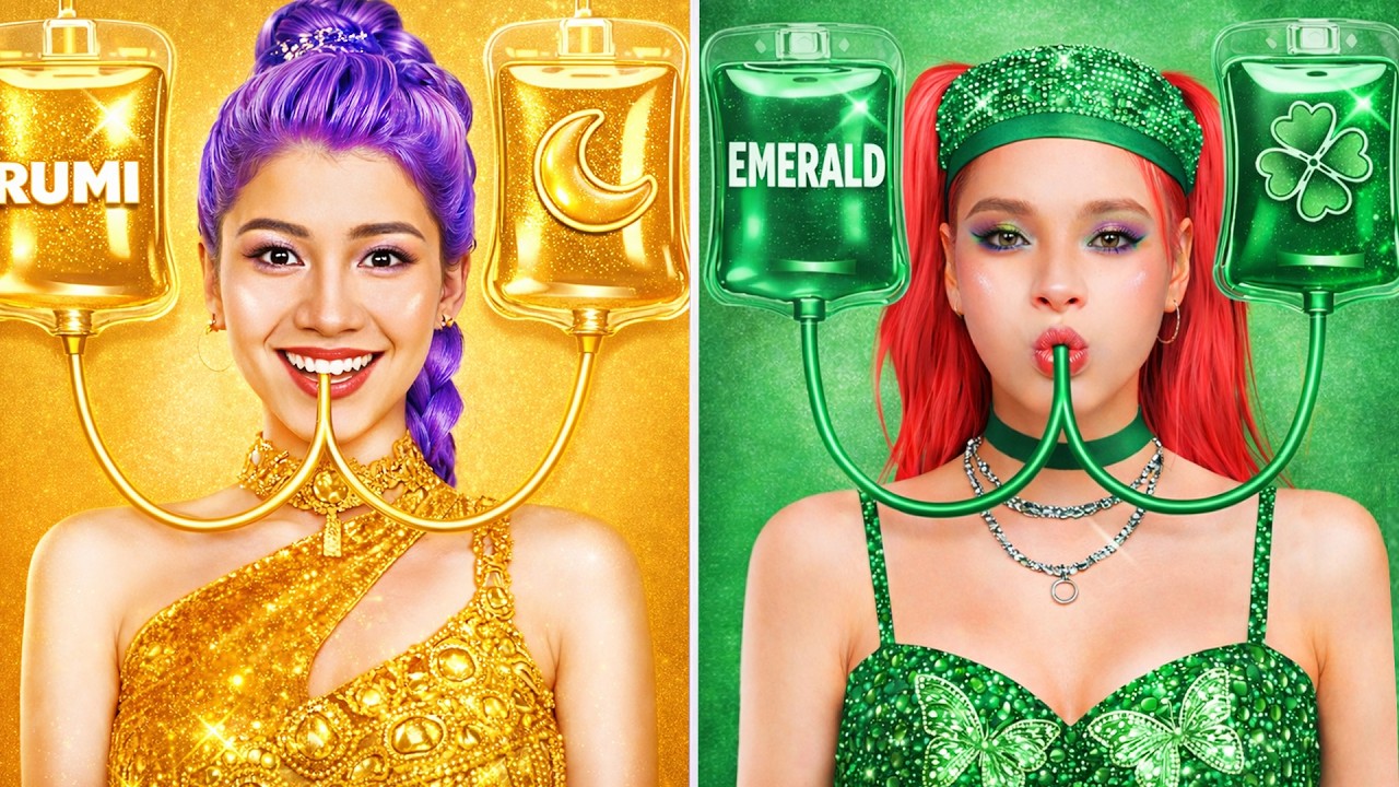 TANIO vs VIP Metamorfoza Huntrix! Nikt nie wie, że jestem Rumi z KPop Demon Hunters