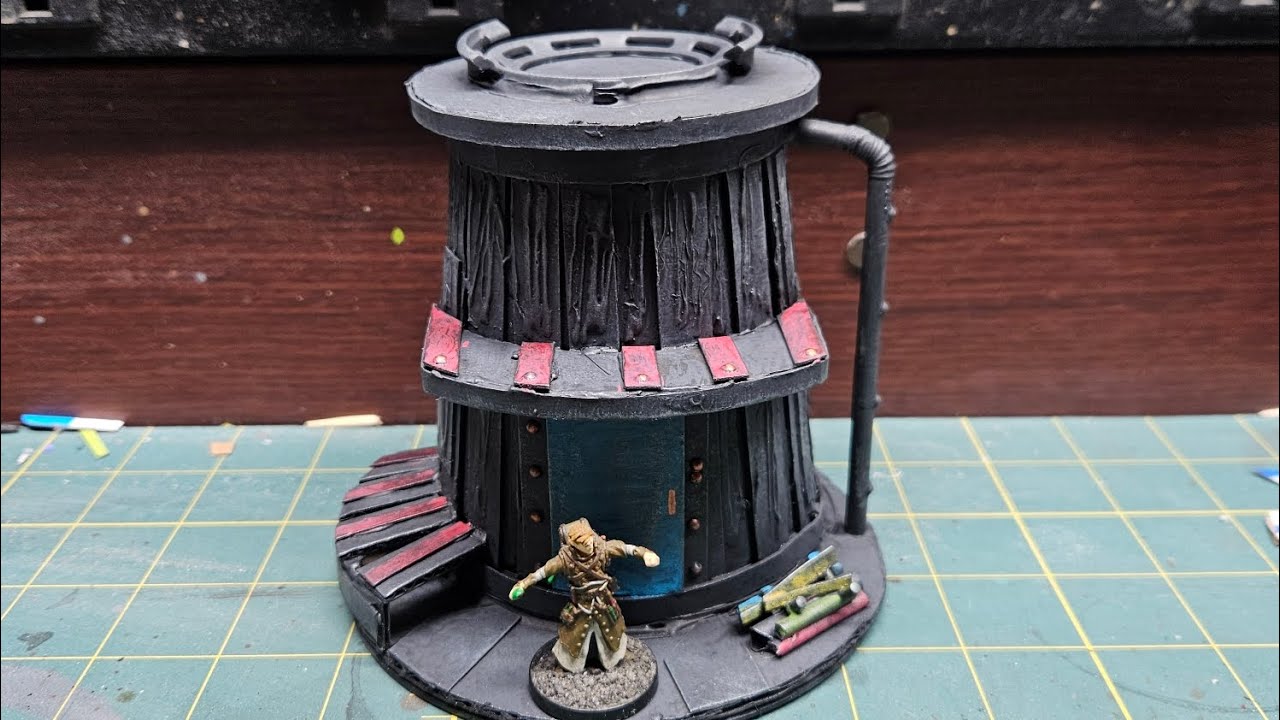Making a Cheap and Easy Bunker Entrance for your TTRPG (Part 1)