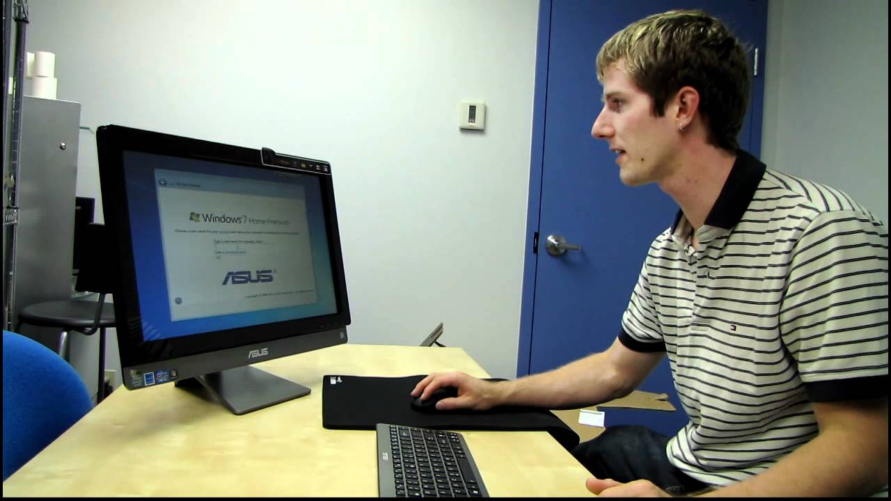 ASUS ET2410 Series All in One Touchscreen Desktop PC Unboxing & First Look Linus Tech Tips