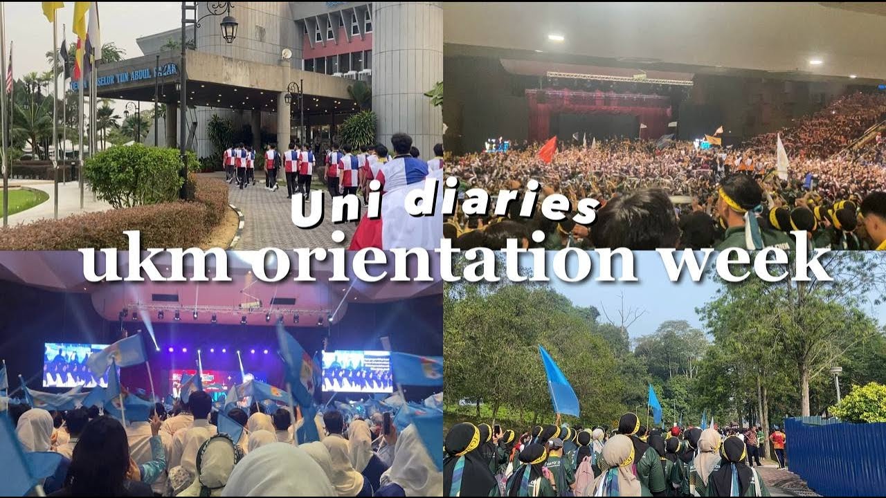 -; ᵕ̈♡uni diaries : ukm orientation week˳೫˚∗