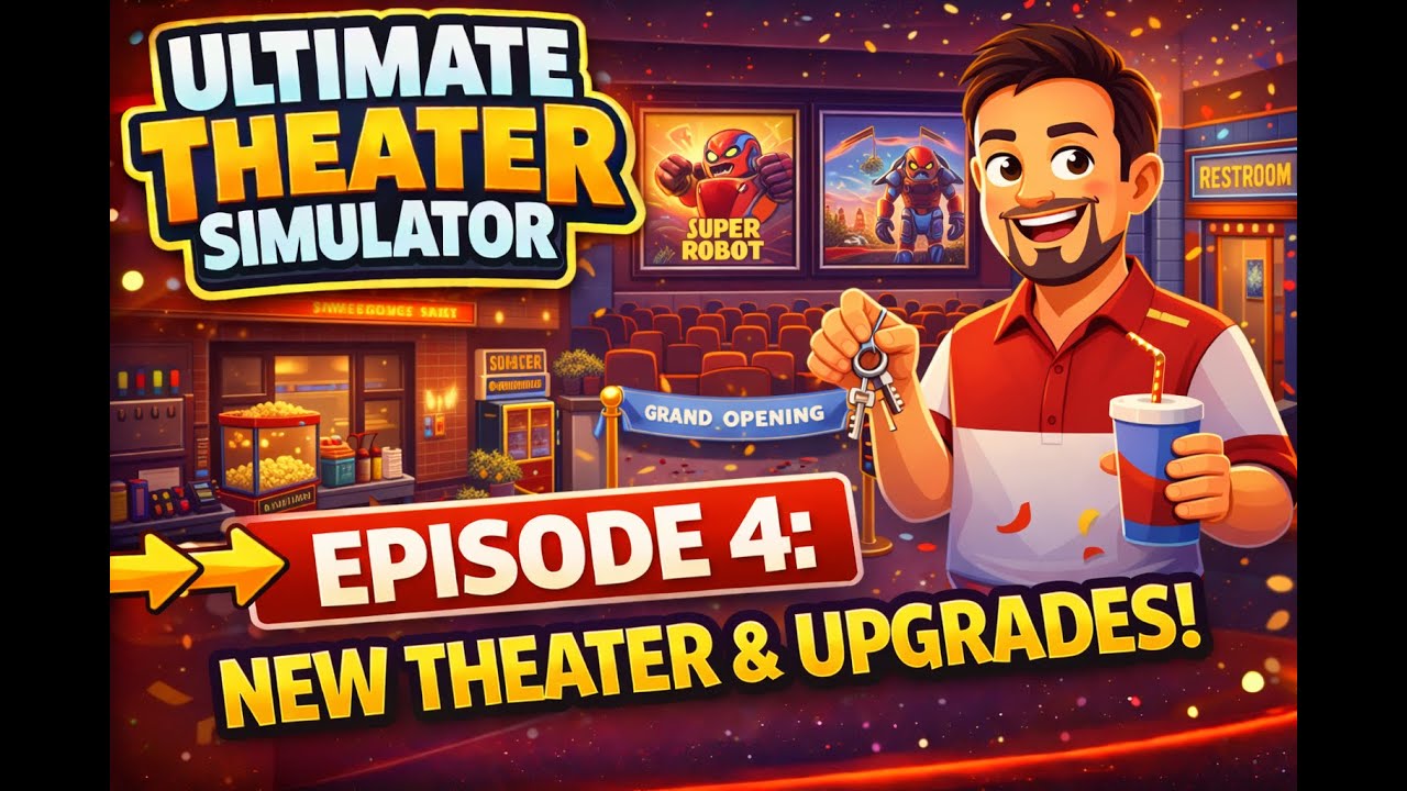 We Opened Our SECOND Screen! 🎬 Ultimate Theater Simulator EP 4