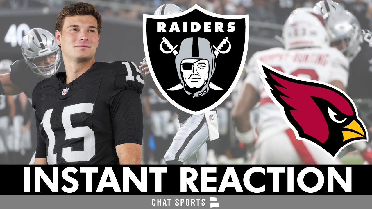 Fernando Mendoza IMPRESSIVE NFL Preseason Debut! Raiders vs. Cardinals INSTANT Reaction & Highlights