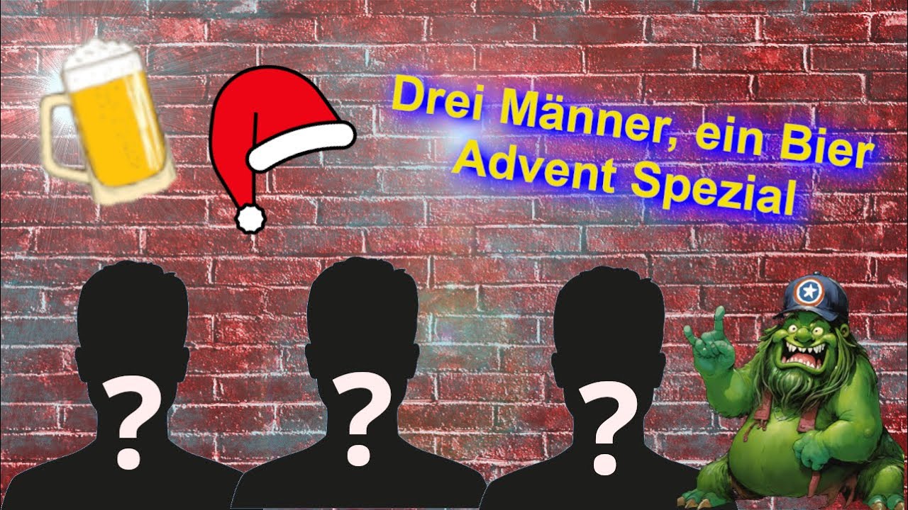 Sternquell Schwarzbier - Advent Spezial 01 Drei Männer ein Bier