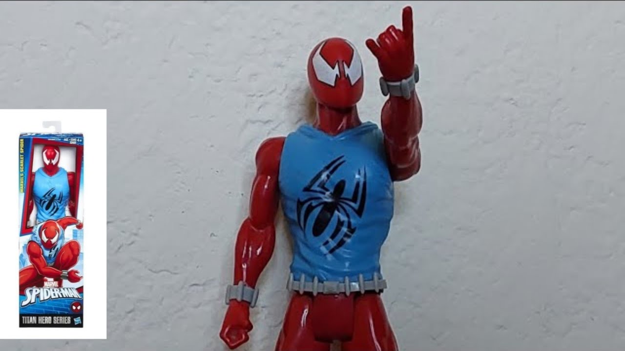 SCARLET SPIDER TITAN HERO SERIES (PRIMERA VERSION)