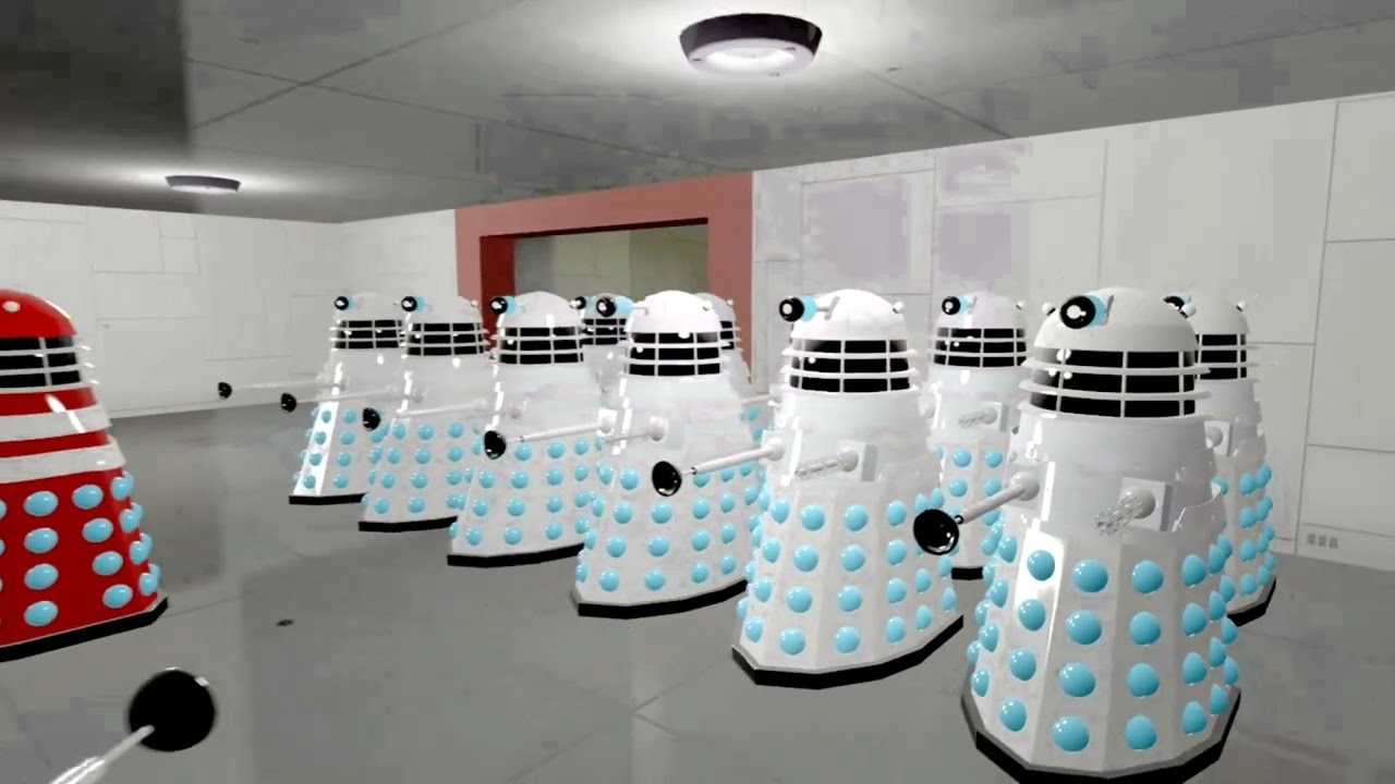 SFM Dalek Invasion of Earth Scene Recreation