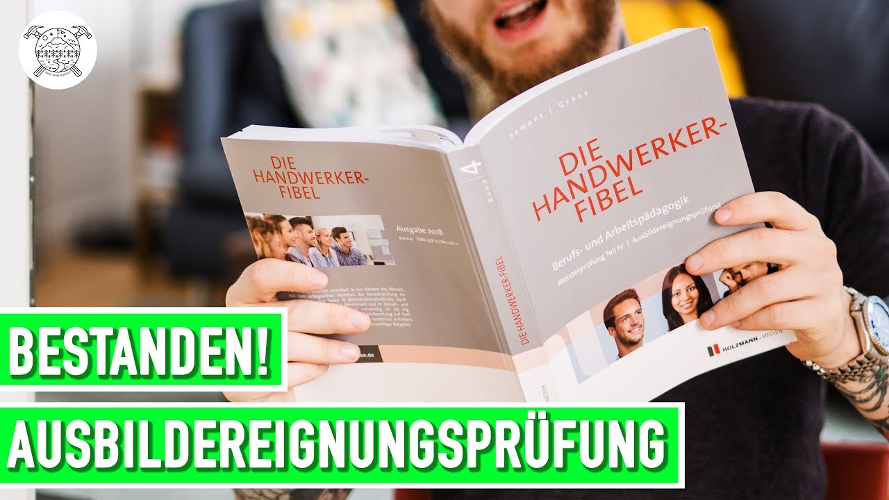 So bestehst du die Ausbildereignungsprüfung | Tipps vom Tischlermeister | Jonas Winkler