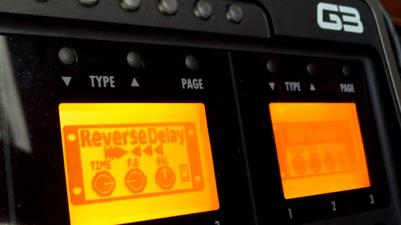 Zoom G3 - Delay Runthrough