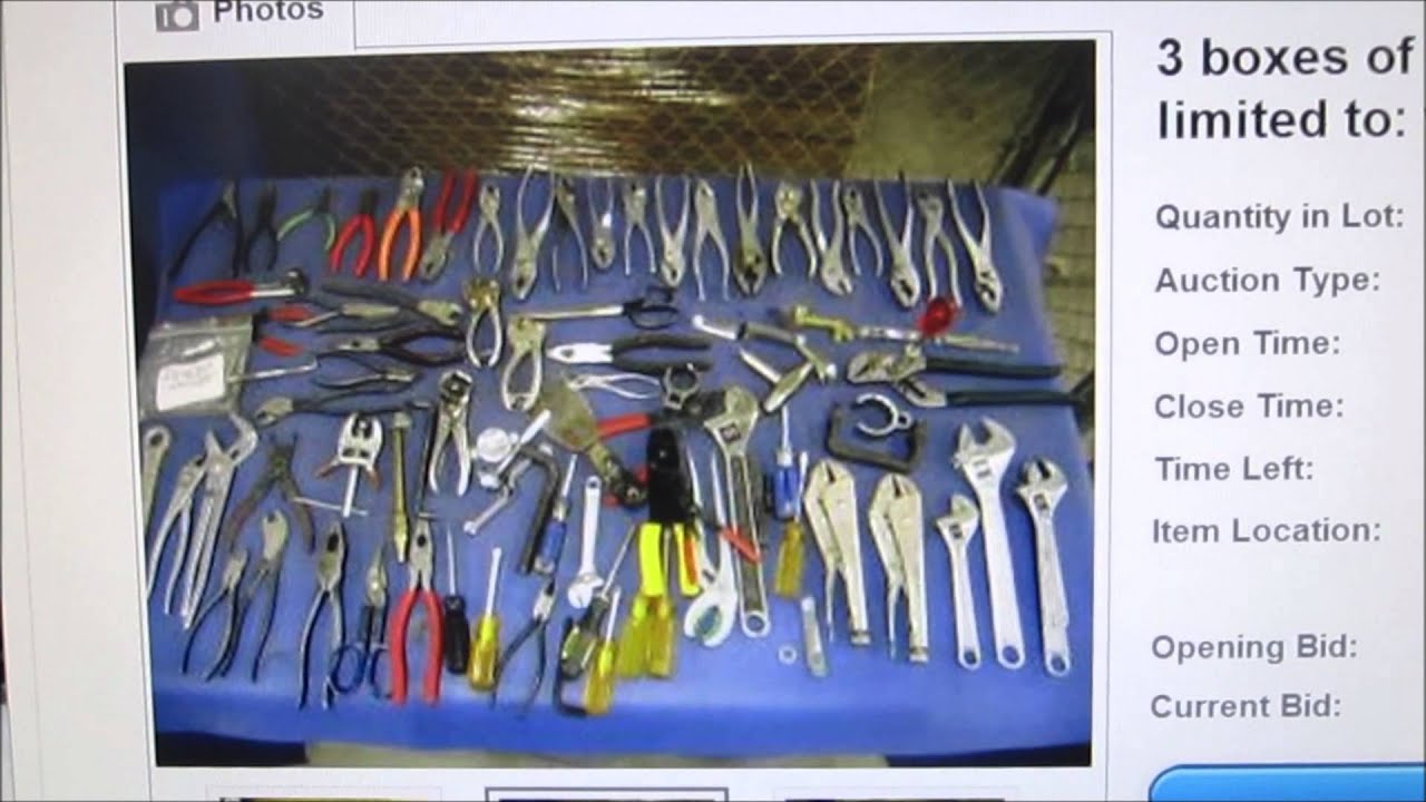 Alaska Picker - 3 Boxes of Tools