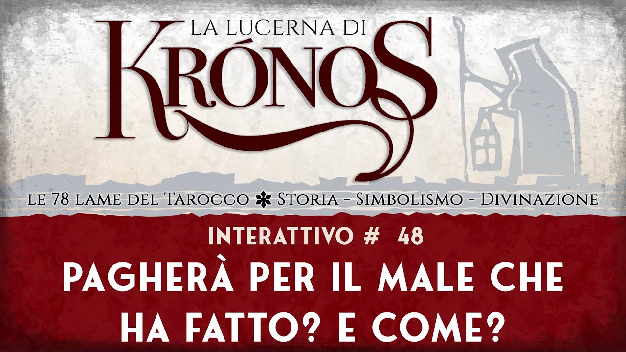 Pagherà per il male che ha fatto? E come? 😈