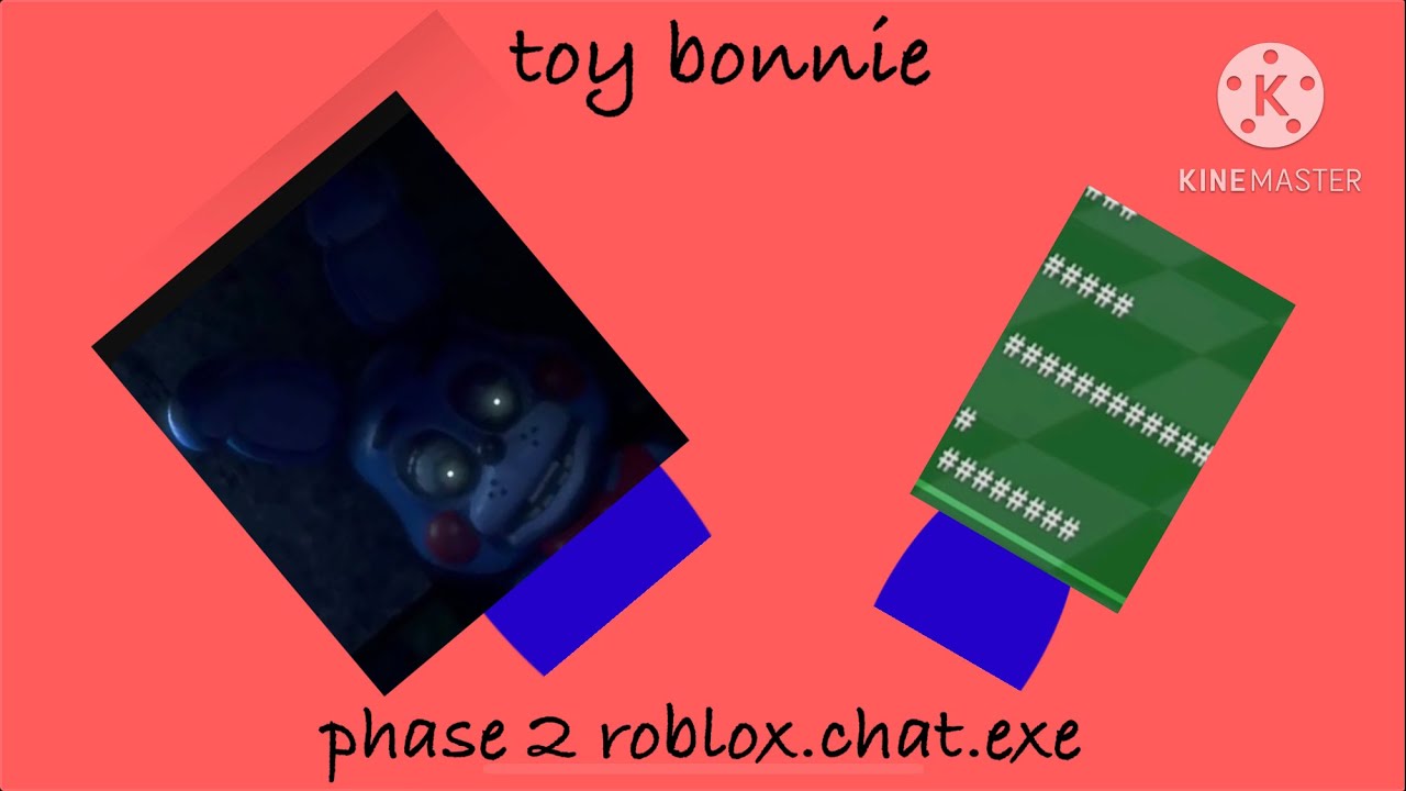 sprunki oc toy bonnie from (fnaf) phase 2 (roblox.chat.exe)