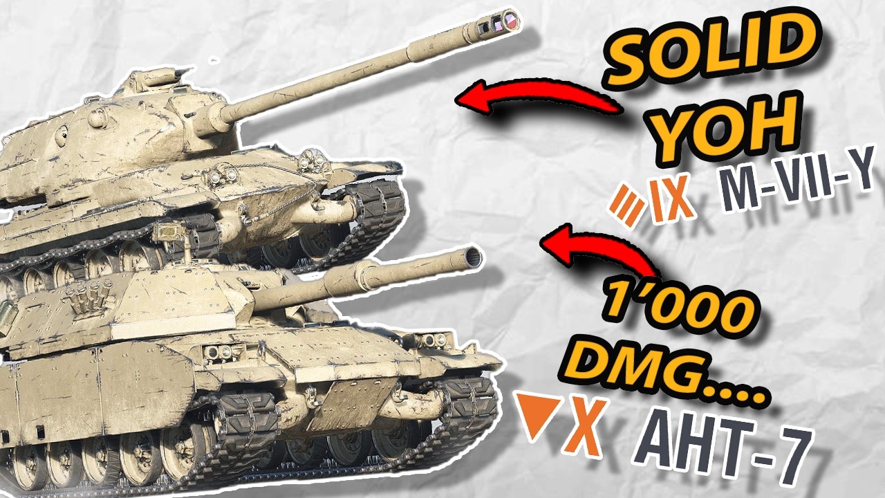 INSANE 1,200 DMG HESH!? AHT-7 & M-VII-Y Supertest Breakdown