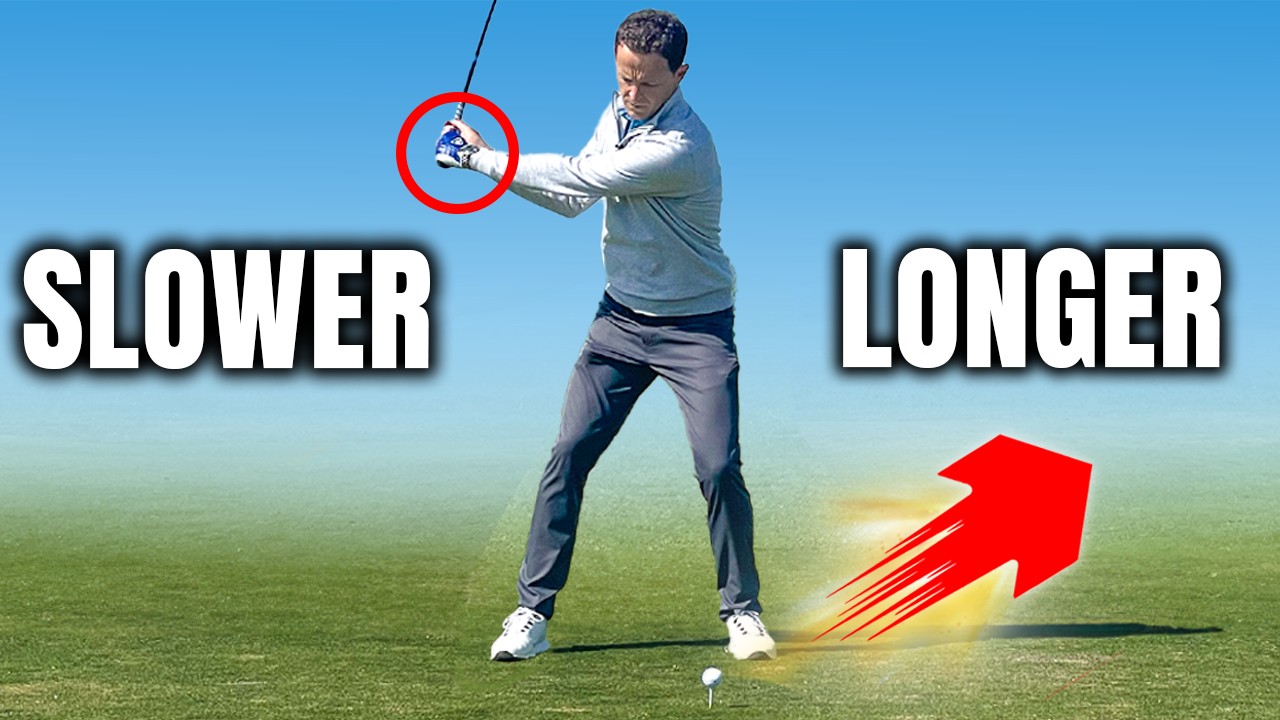 Hit Every Club Longer By Swinging Slower (Let me explain)