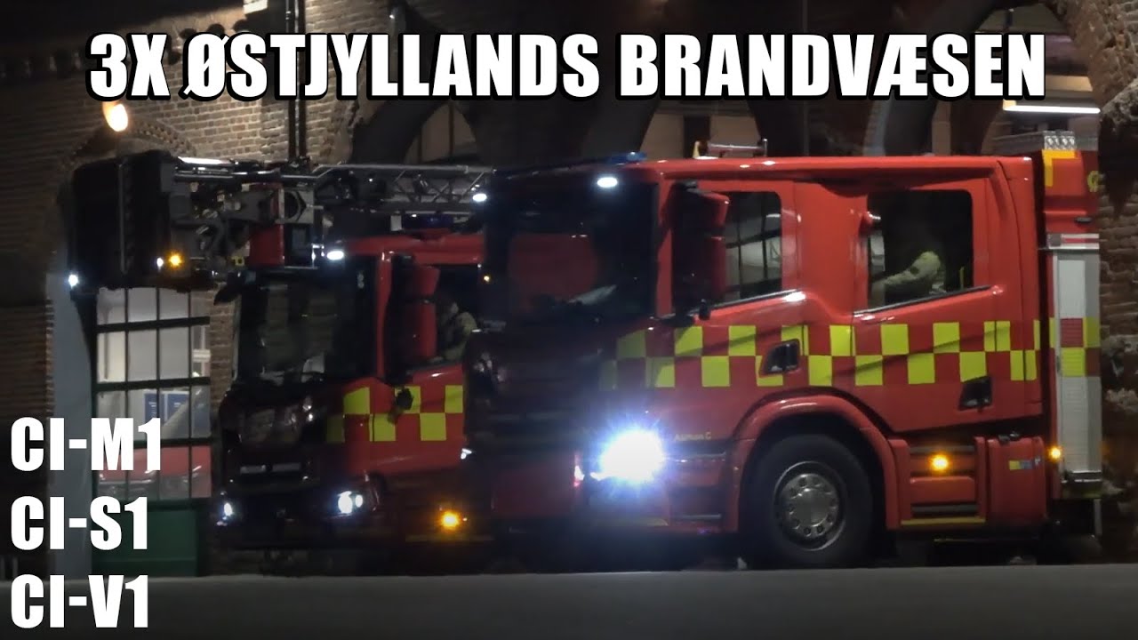 *2 TURE SAMTIDIG* ØSTJYLLANDS BRANDVÆSEN ST. CITY