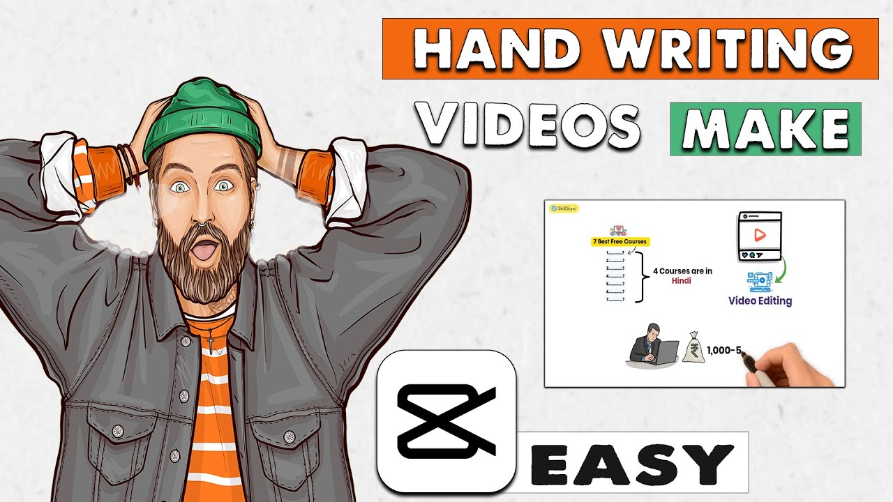 Whiteboard Animation in CapCut | Hath Se Likhne Wali Video Kese Bnaye