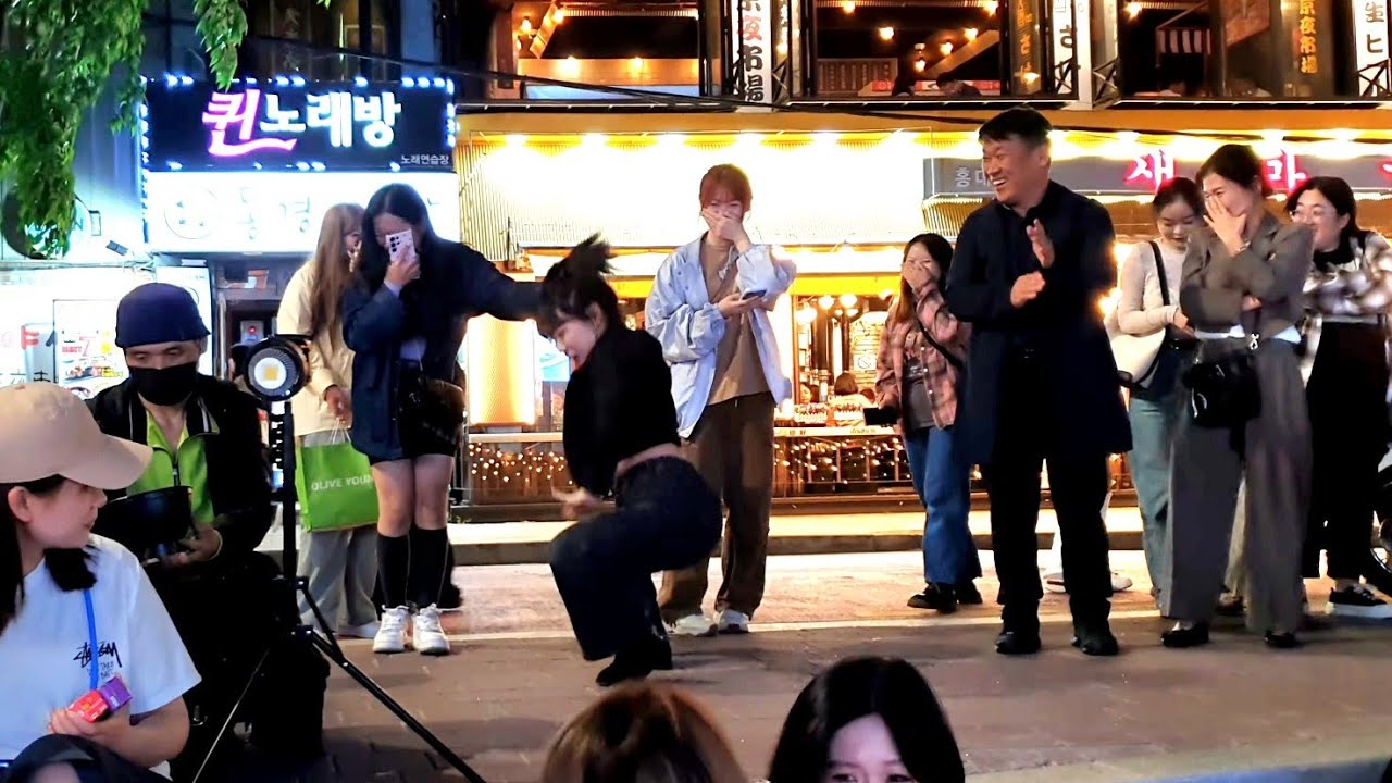 [STREET ARTIST] BE OUR. INTERACTIVE HONGDAE BUSKING. 240429.