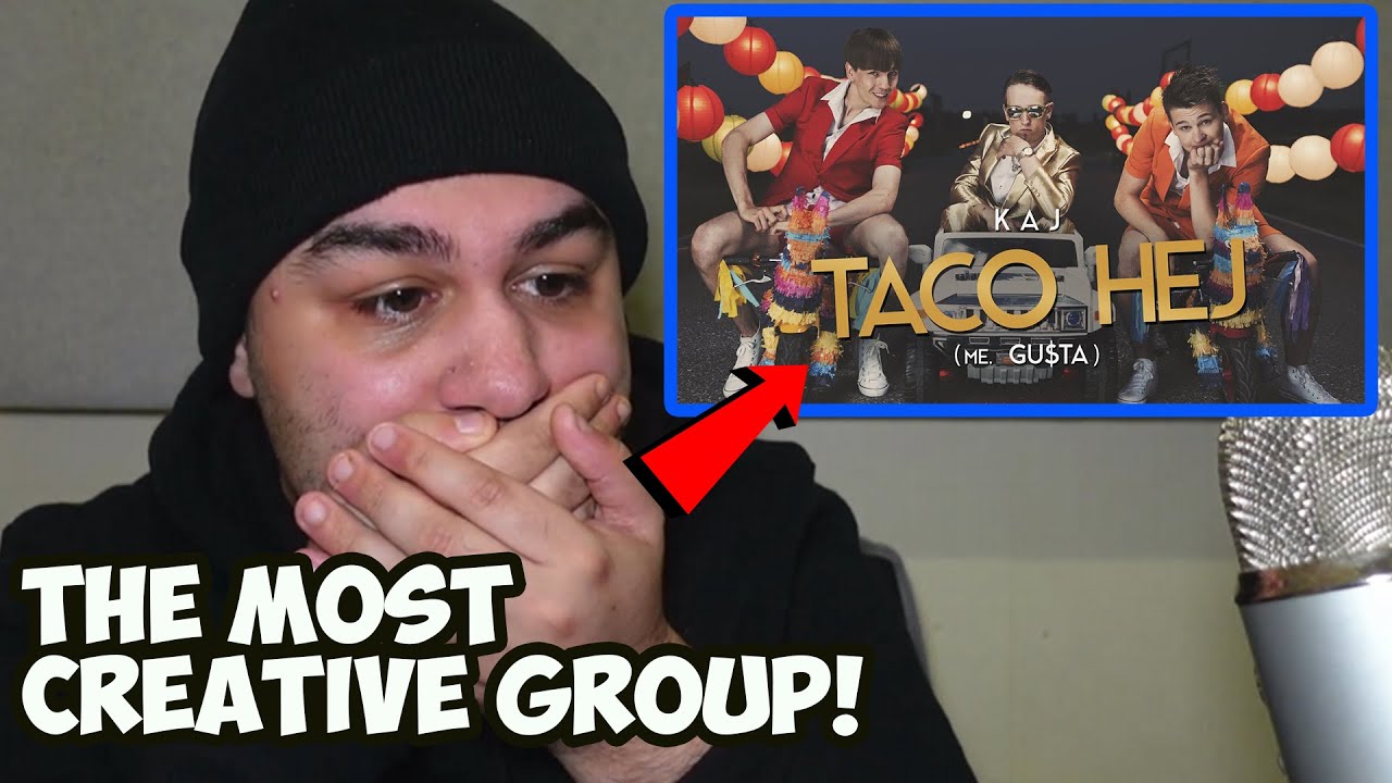 British Reaction To KAJ - TACO HEJ (me. GU$TA)