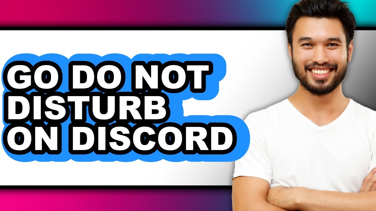 How to Go Do Not Disturb on Discord - Easy Guide
