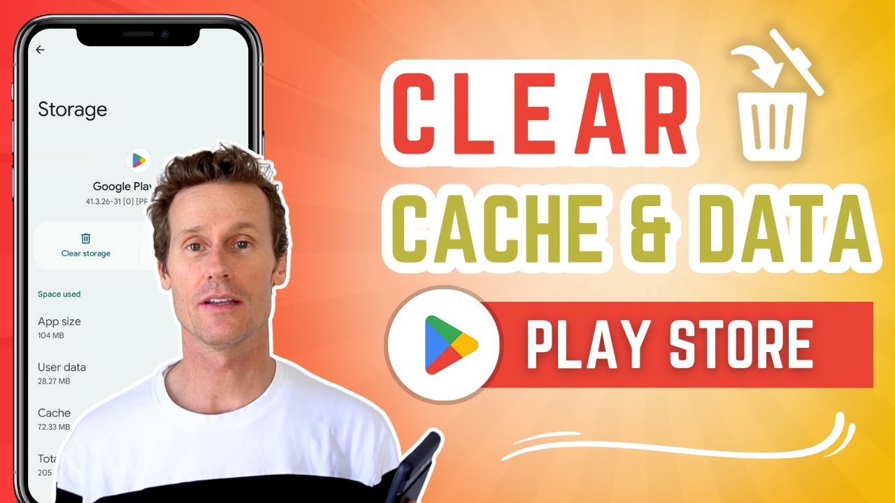 Как очистить кэш и данные Google Play Store