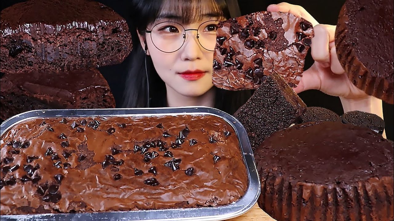 🍫빽보이 초코칩브라우니 홈플러스 브라우니 딥초코버터바 먹방 CHOCOLATE CHIP BROWNIE DIP CHOCO BUTTER BAR MUKBANG | EATING SOUNDS