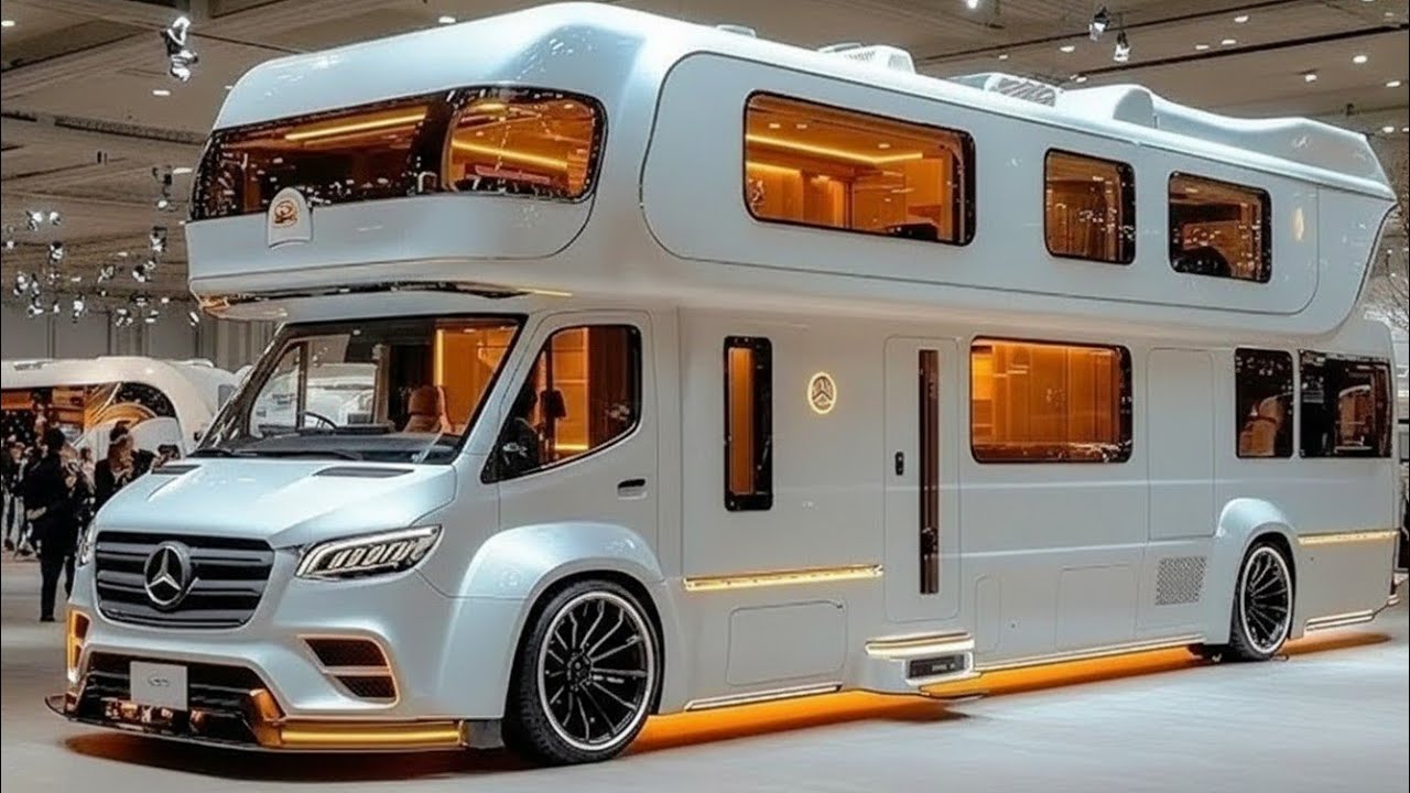 Mercedes-Benz Sprinter Camper ŞOK ETTİ! Bu Lüks Karavan Otel Konforunu Yollara Taşıyor!