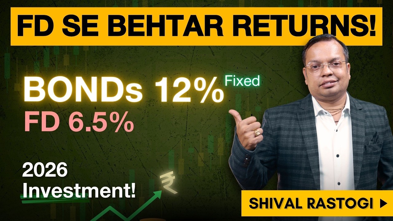 Stop Wasting Money in FD! Earn 3&ndash;4% More Safely With Bonds