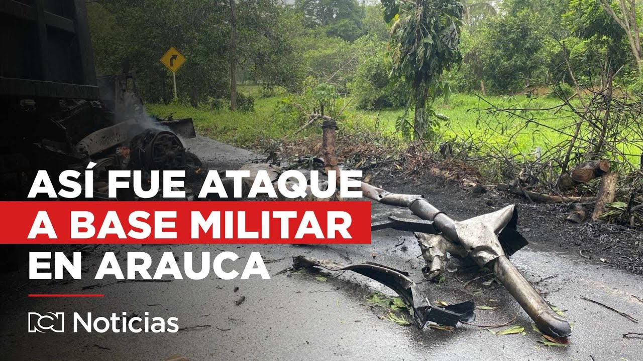 ELN perpetró ataque a base militar desde una volqueta y a pocos metros de un colegio