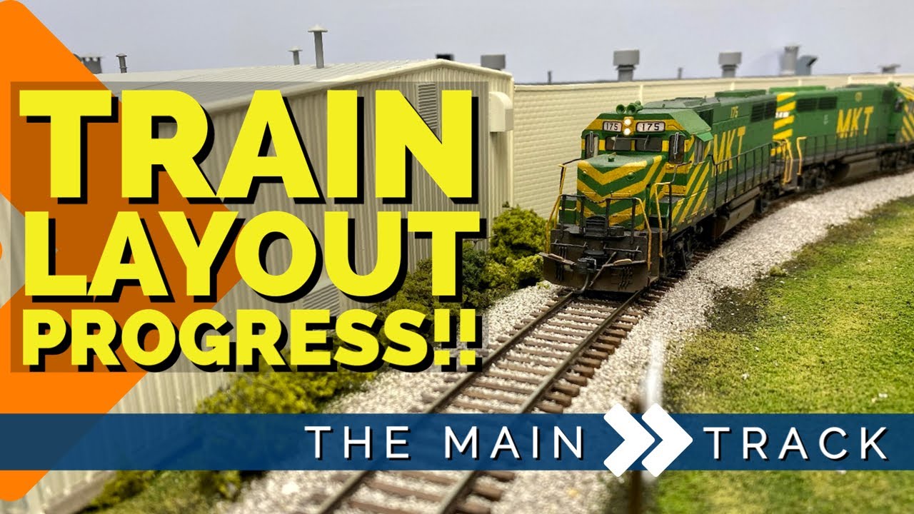 Train Layout Update & Operations Time On The Katy Railroad