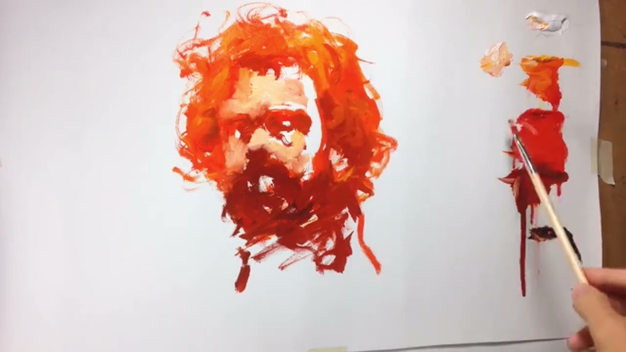Tyrion Lannister Oil Painting Sketch &ndash; Game of Thrones Speed Art/ BY:Zin Lim