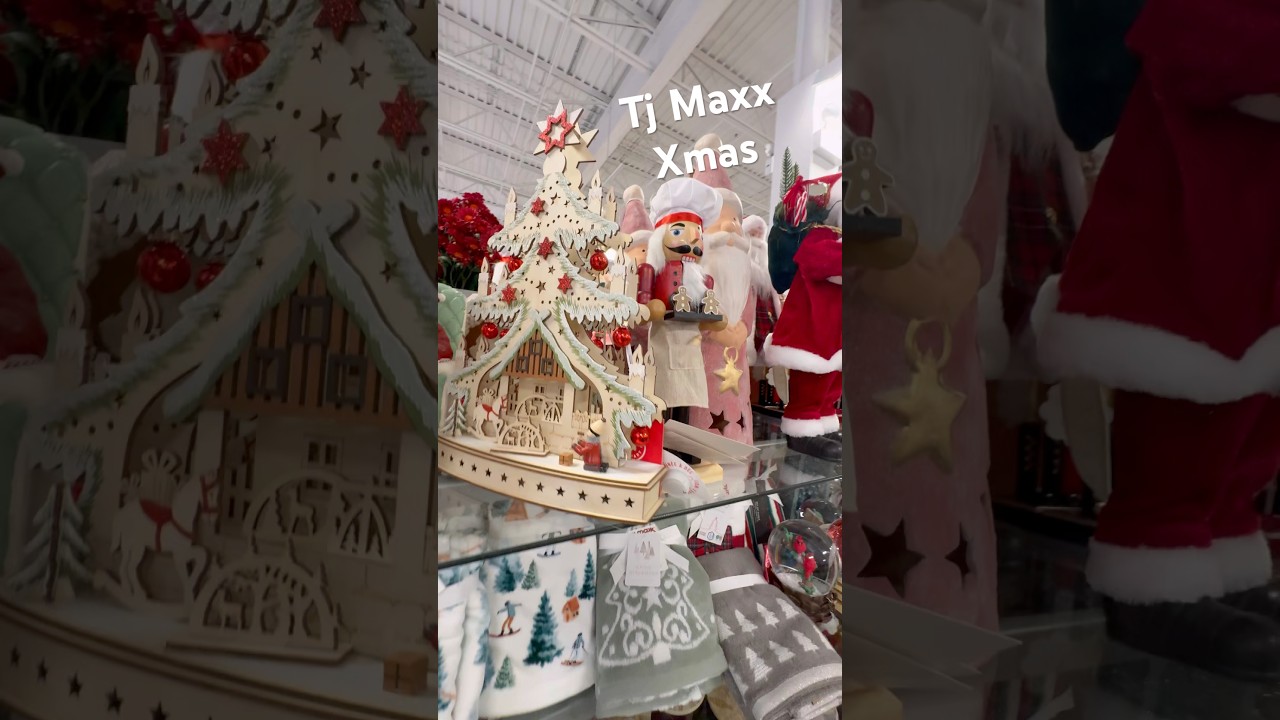 Рождественские украшения TJ MAXX, снежные шары «Щелкунчик» и многое другое 