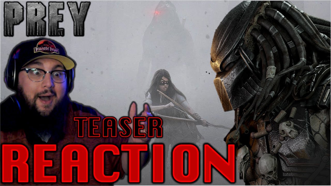 Prey - Official Teaser Trailer Reaction | Predator Prequel | 20th Century Studios | Hulu