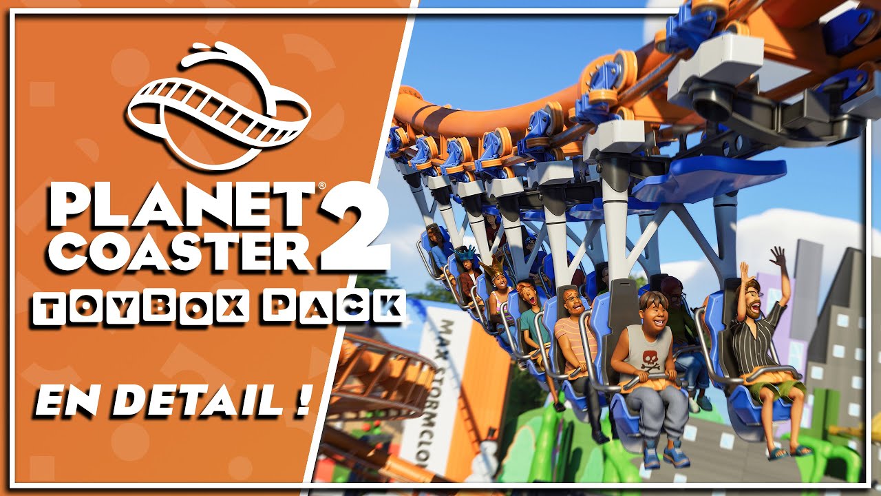 🧸 Le NOUVEAU DLC qui te replonge en ENFANCE ! | TOYBOX PACK | PLANET COASTER 2 | APERCU