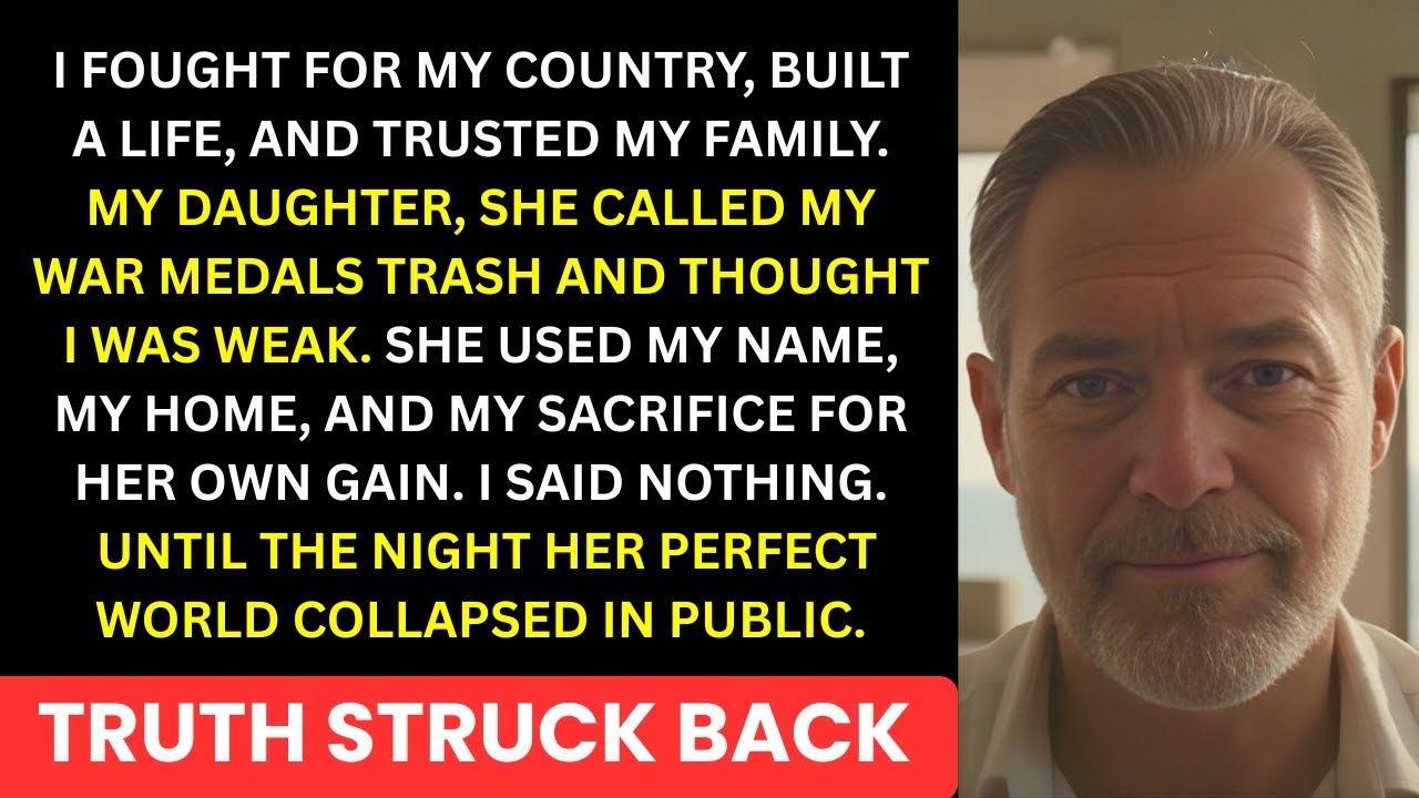 My Daughter Threw My War Medals In The Trash — She Never Saw My Payback Coming