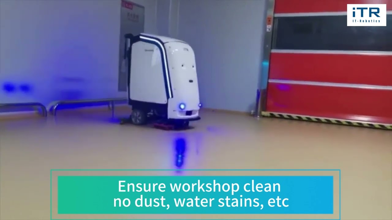 industrial cleaning robot for hospital and factory workshop