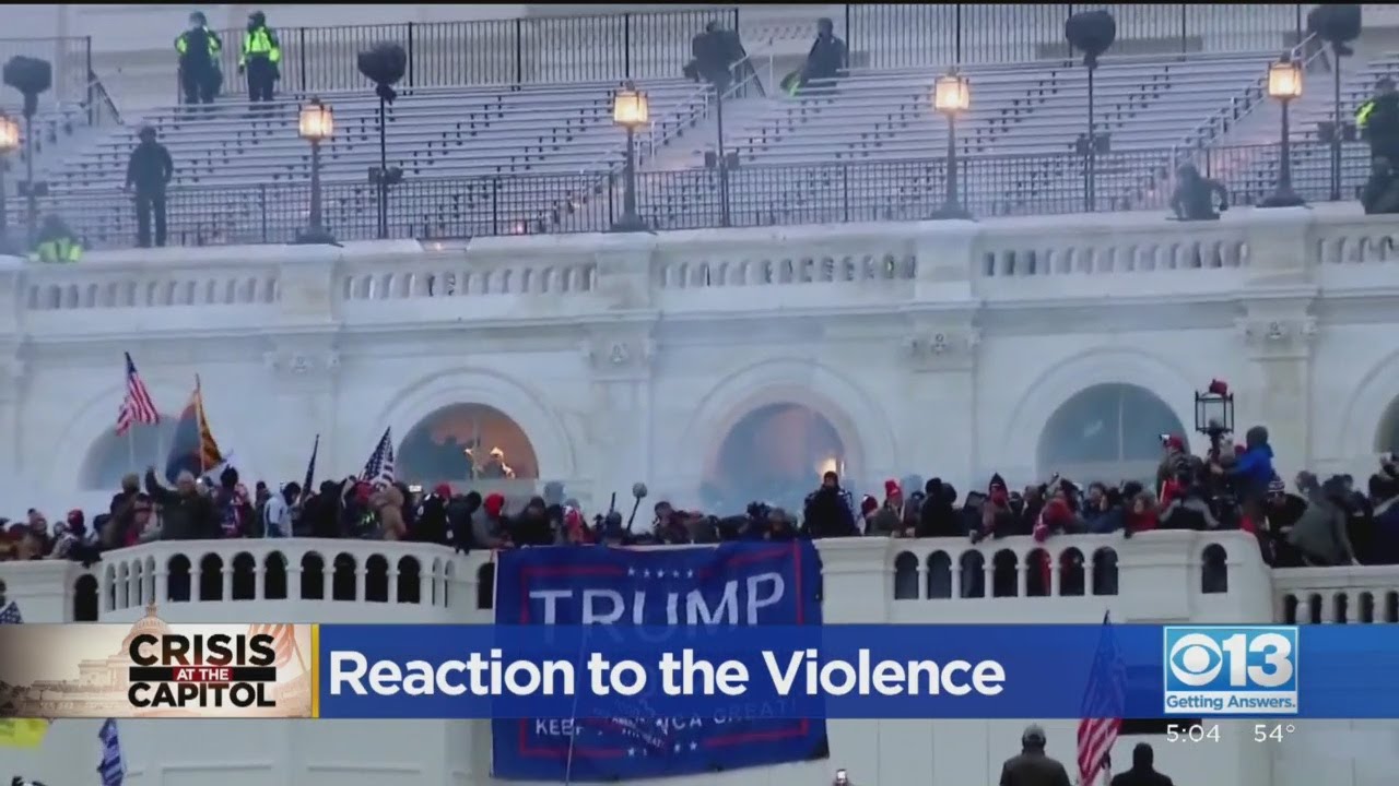 California Lawmakers React To Violence On Capitol Hill
