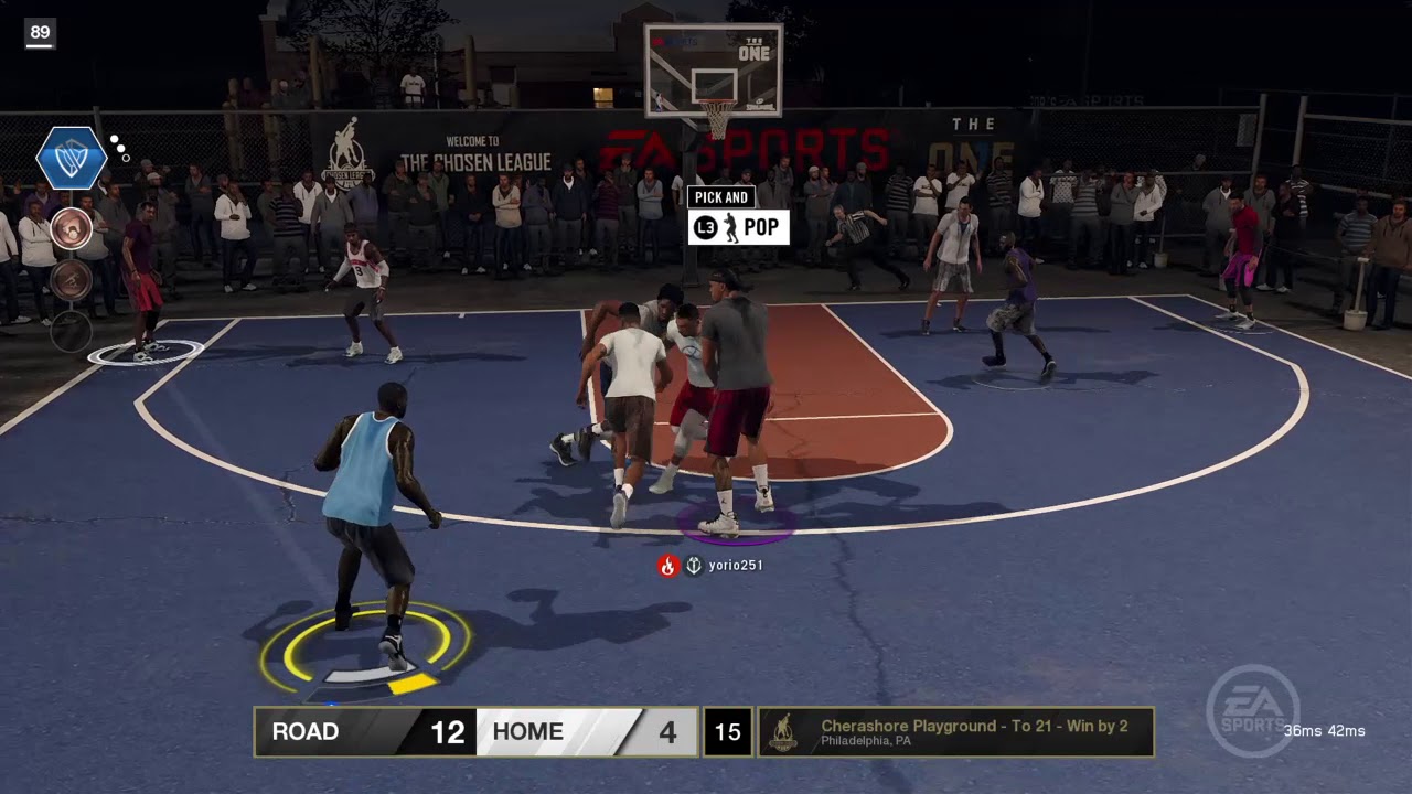 NBA LIVE 18 Street mode