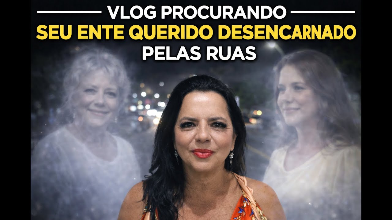 VLOG PROCURANDO SEU ENTE QUERIDO DESENCARNADO  PELAS RUAS