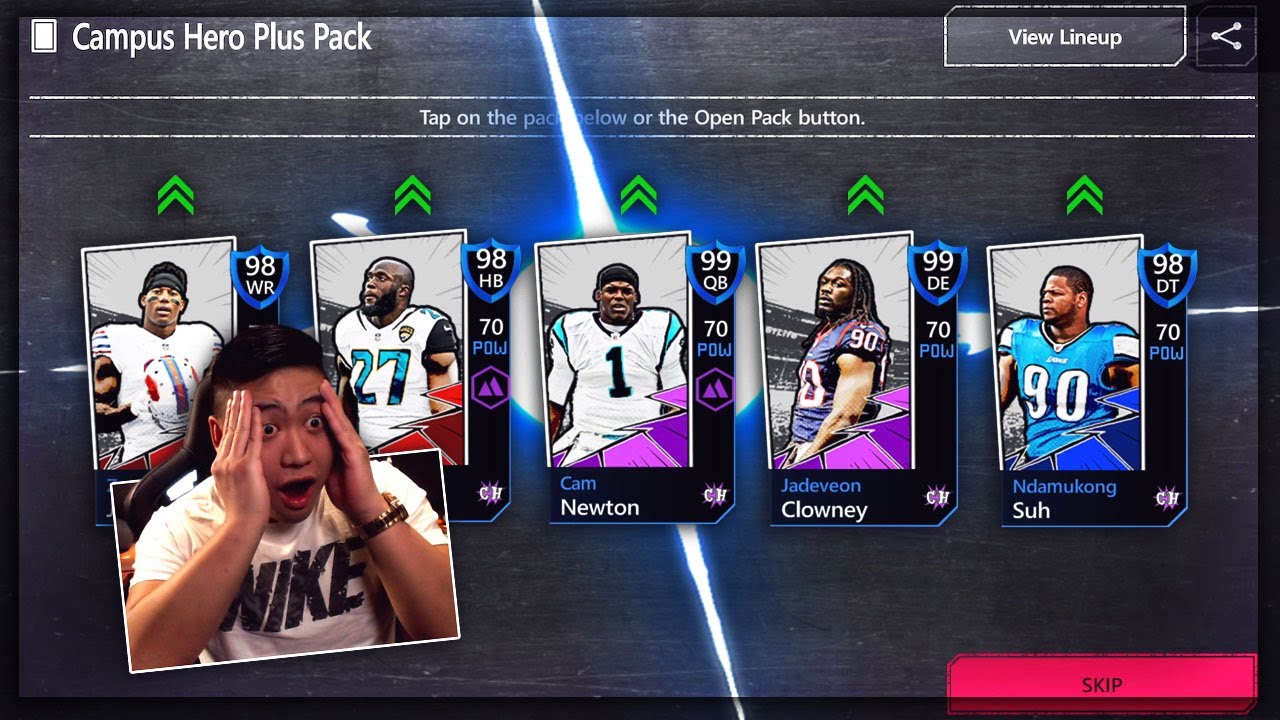 GETTING BOTH 99 OVR GRAND MASTERS!! MADDEN MOBILE 20 ALL CAMPUS HEROES PACK OPENING!!