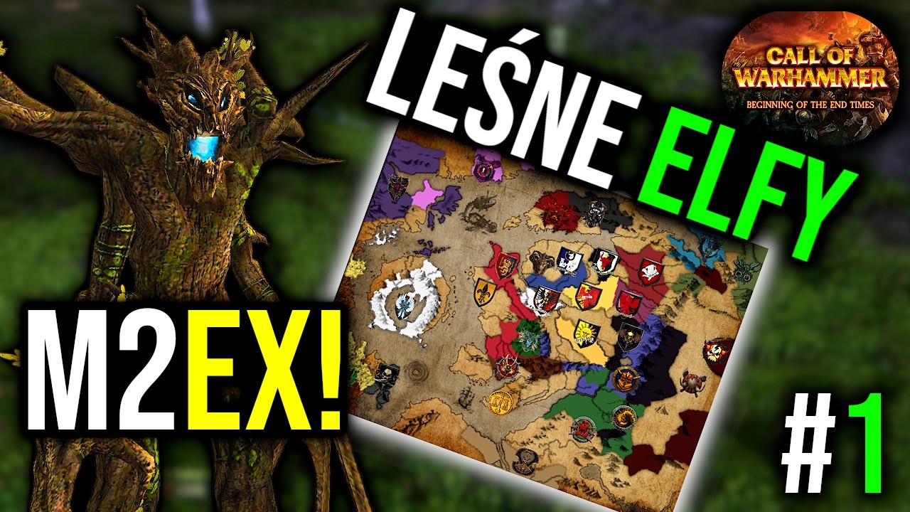 Leśne Elfy w Call of Warhammer 3.0! | M2EX - Medieval 2 Total War | #1