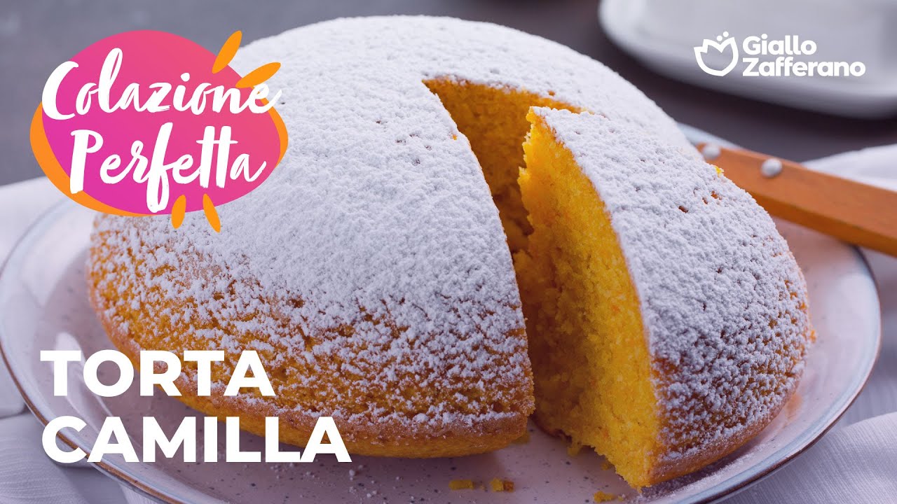 TORTA CAMILLA: SUPER SOFFICE e PERFETTA per COLAZIONE😋🥕🍊
