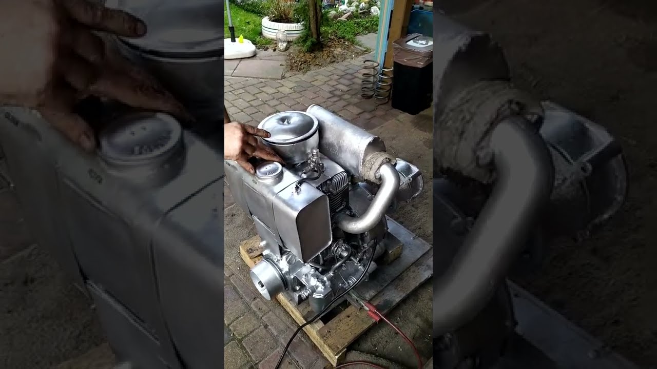 Dzik 2 DIESEL !!!!!! odpalenie silnika S 201 Diesel 2T