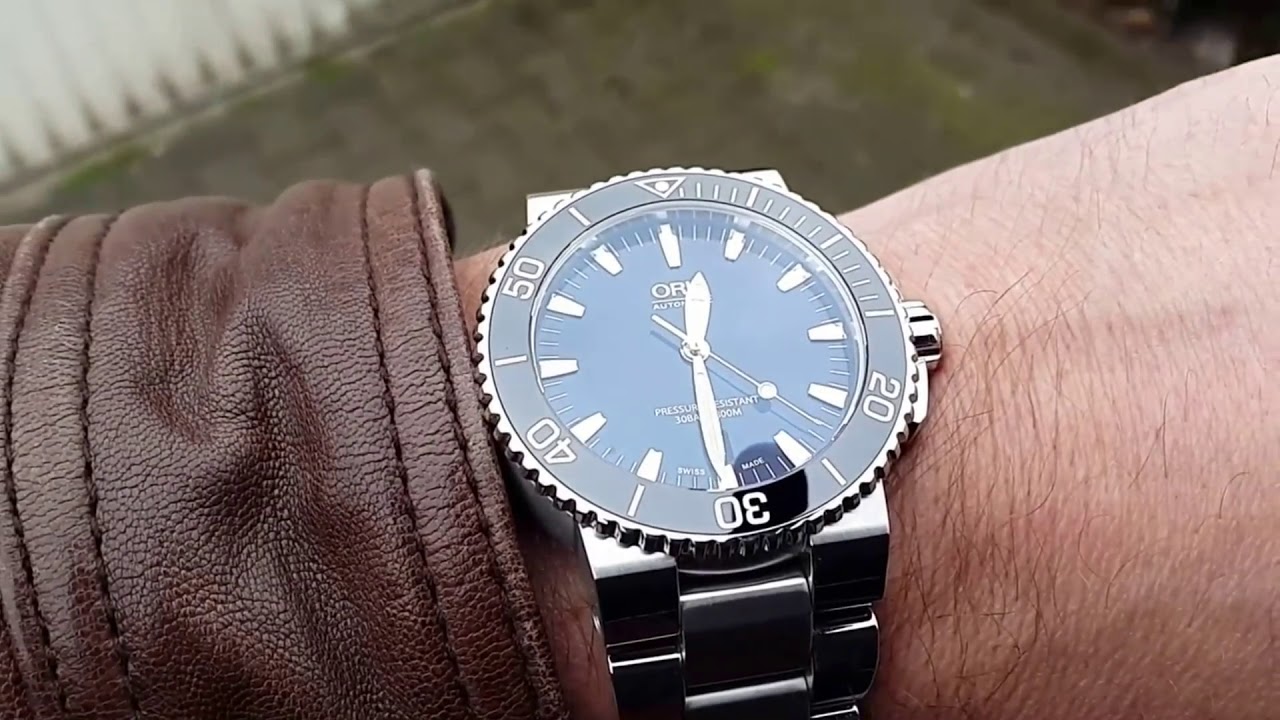 Oris Diving Aquis Date 733.7730.4135 MB 8.24.05PEB