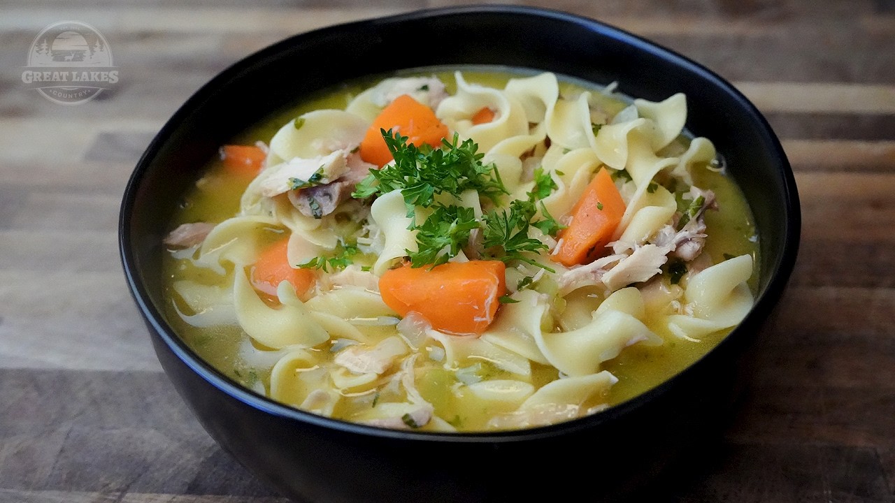 Суп из индейки с оставшимся бульоном из тушки индейки — простой и вкусный домашний рецепт