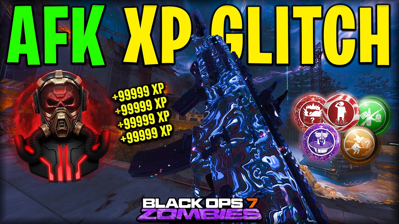 *NEW* Ol' Tessie GOD MODE AFK XP Glitch In BO7 Zombies!